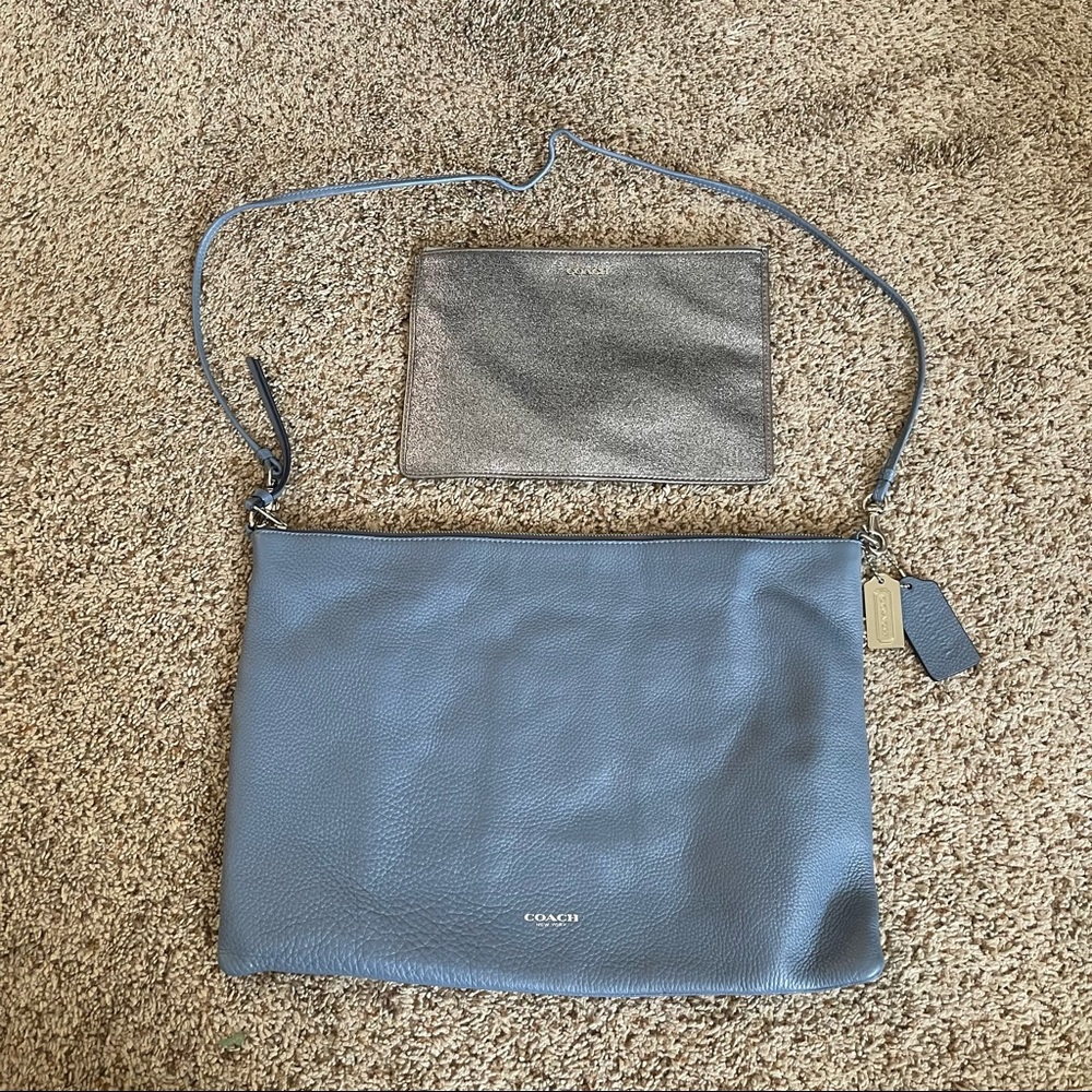 Coach Blue Crossbody
